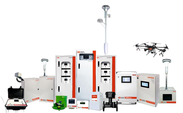 Environmental and industrial monitoring product family including CEMS, AQMS, water quality and noise systems